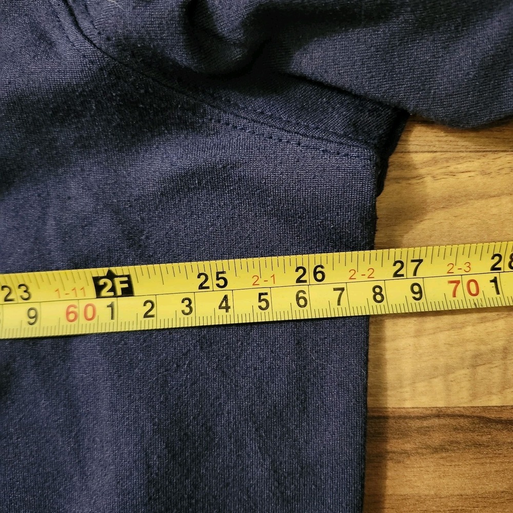 Rhoback Hesi Performance Hoodie Men's Fleet Navy Long Sleeve Pullover Size XXL - Picture 3 of 11